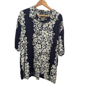 Pineapple Connection Hawaiian Shirt Mens L Vintage